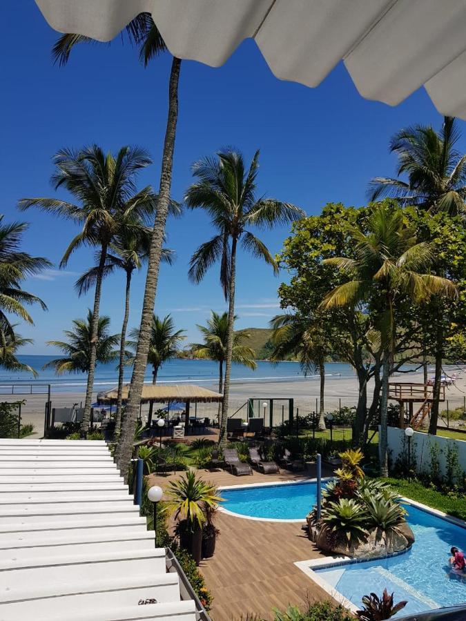 Brisa Do Mar Bare Praia Hotel - Praia De Barequecaba Сао Себастиао Екстериор снимка